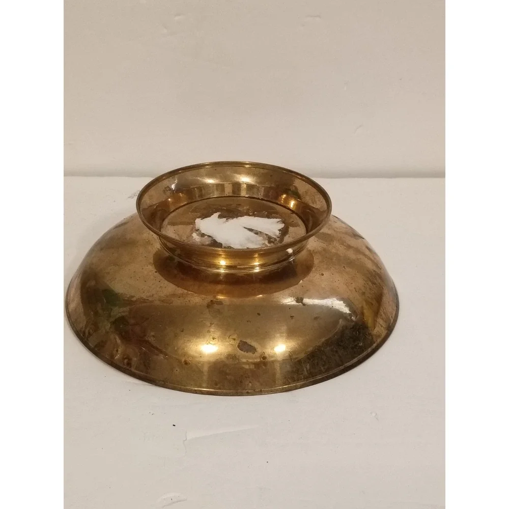 Vintage Messing Enameled‎ Bowl Home Decor Small Brass Decorative Bowl